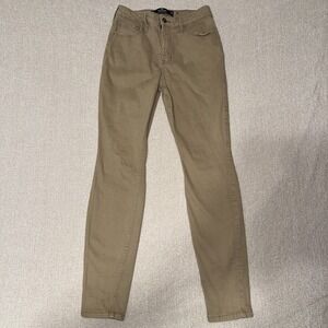 Holister 3R 26W 29L Women's Khakis High Rise Super Skinny Classic Stretch 275